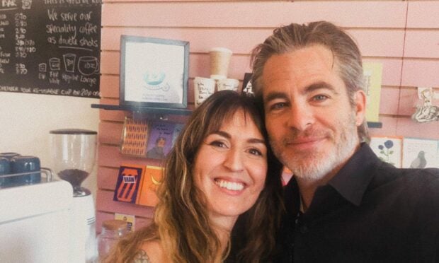 Hollywood megastar Chris Pine popped into Bonnie Bling during a visit to Rothesay and sampled their cortados and smoked salmon bagels. 