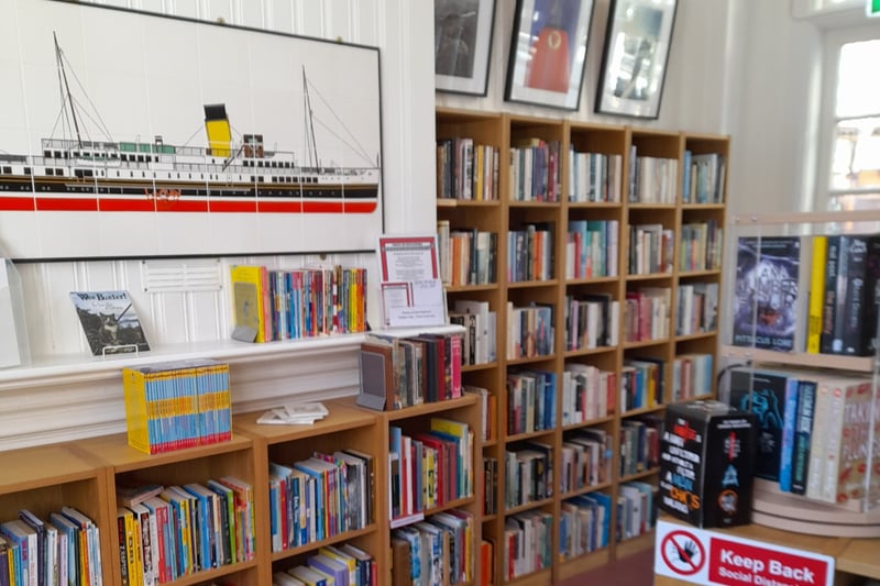 After coming off the train at the stunning Wemyss Bay Station, check out the Station Bookshop which carries a wide selection of donated secondhand books. 