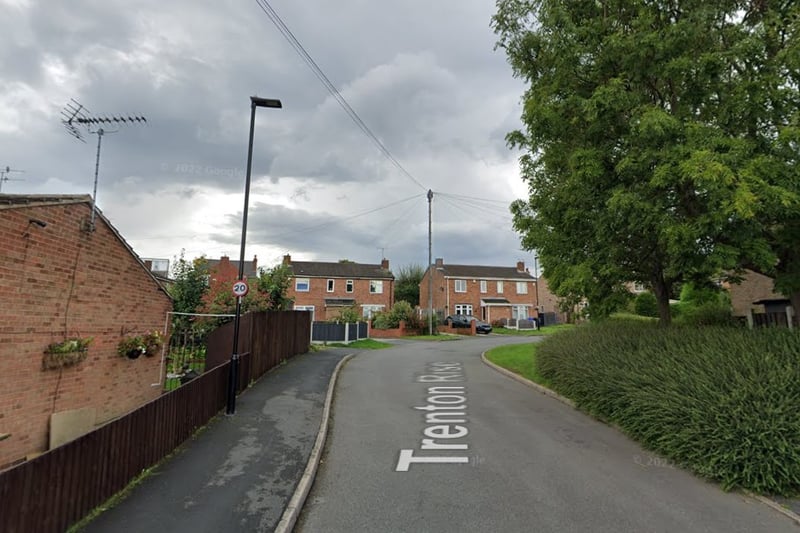 The joint second-highest number of reports of vehicle crime in Sheffield in June 2023 were made in connection with incidents that took place on or near Trenton Rise, Woodhouse, with 5