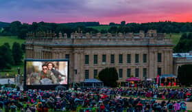 Top Gun: Maverick is showing at The Luna Cinema at Chatsworth house on Friday, August 18th.
