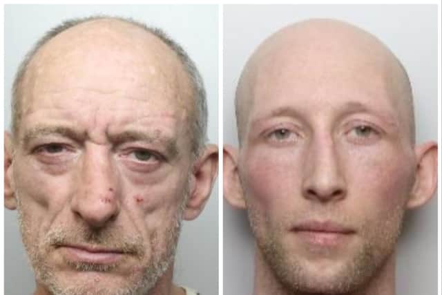 Two burglars raided the homes of elderly residents living on the same South Yorkshire street as part of a seven-day crime spree, Sheffield Crown Court has heard.
Defendants Gary Allott and Kieran Glaister carried out three burglaries between them, over the course of just seven days, during April 2023.
Sentencing the pair, The Recorder of Sheffield, Judge Jeremy Richardson KC told them: "Allott, you are a practised and habitual criminal, you deserve a sentence of some substance...your entire life is marinated in crime. In fairness to you, there was a period of time when you did not indulge in criminal activity. I have that well in mind when passing sentence upon you.
"Glaister, you are 18 years younger than your co-accused, you have no previous convictions for dishonesty, but there are crimes of dishonesty to your name."
He sentenced Allott to five years behind bars, and Glaister to three years, and added: "I've read the personal statements of the victims of these crimes, each has been adversely affected. The vulnerability of each of them has been heightened by your criminal conduct.
“It’s a very serious crime when the home of innocent citizens is invaded by people such as you It is particularly serious when the house is occupied when the burglary takes place. Often, this is at night.
“Burglars need to know that substantial terms of imprisonment will be imposed upon them by the courts when they fall for sentence.”