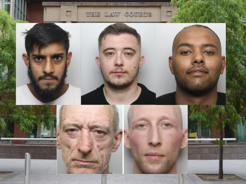 Top row, left to right: Tanzir Ali; Vranakant Mehil and Jordan Lucas
Bottom row, left to right: Gary Allott and Kieran Glaister
