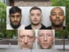 Sheffield Crown Court: The faces of five men jailed over last the fortnight with sentences totalling 19 years