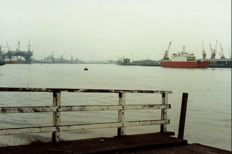 The big river in 1988. Photo: ugc