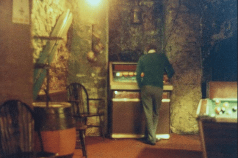 Another reminder from 1988 inside the Grotto. Photo: ugc
