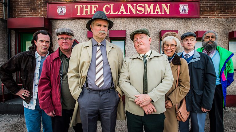 Created by Ford Kiernan and Greg Hemphill who played Glaswegian pensioners Jack Jarvis and Victor McDade alongside much loved characters Tam Mullen, Isa Drennan, Winston Ingram, Navid Harrid and Boabby The Barman. The nine series ran from 2002 to 2019. 