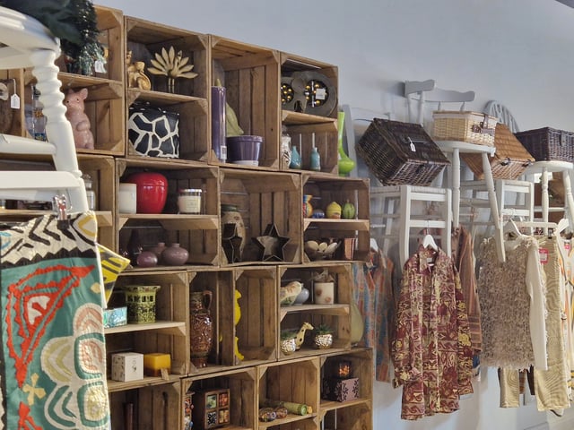 Customers can shop sustainable and pre-loved items at guilt-free costs while support St Luke's Hospice.