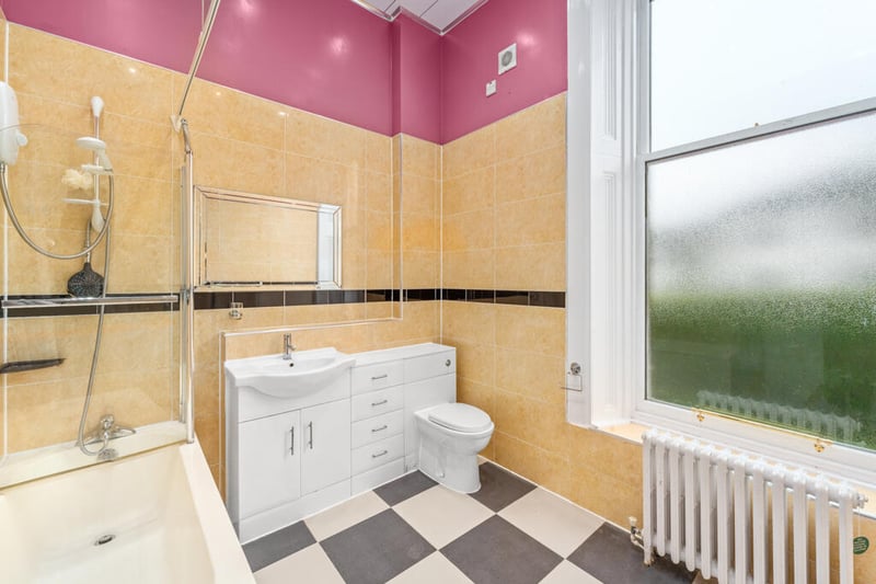 This is one of three bathrooms in the property with this ground floor one being of  of substantial size and character. 
