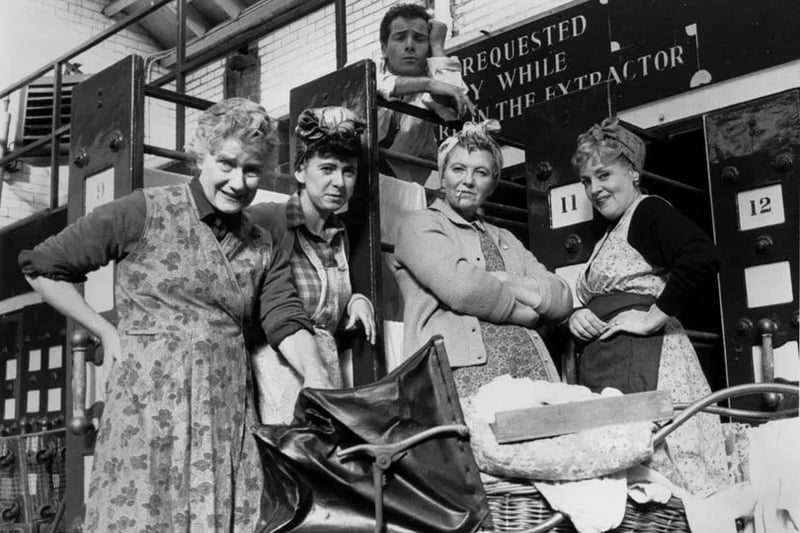 The 1987 play by Tony Roper is set in the Carnegie Street steamie somewhere in Glasgow on Hogmanay 1950. STV adapted the play for television in 1988. A window on the lives and aspirations of a group of Glasgow women, The Steamie gained immediate popularity. 