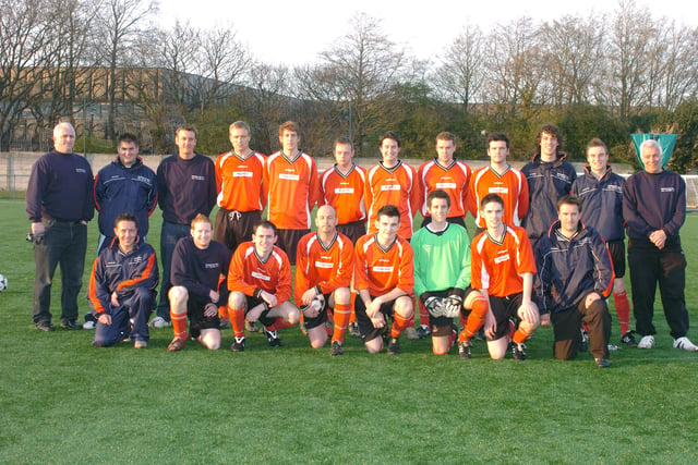 Another great scene from 2008, showing cup finalists Houghton Mill All Stars FC.