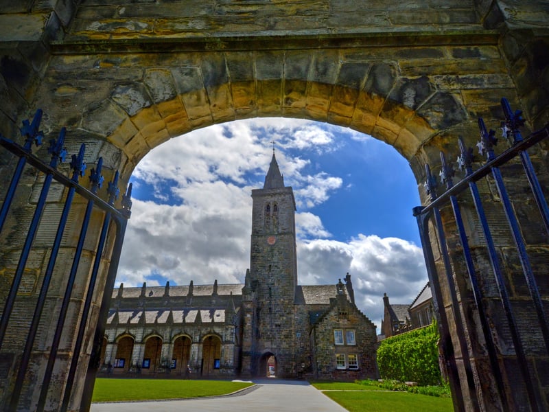 Ranked in #1 is the University of St. Andrew’s, Scotland’s oldest and most prestigious university. Attended by the likes of Prince William and countless other royals throughout its ancient history.