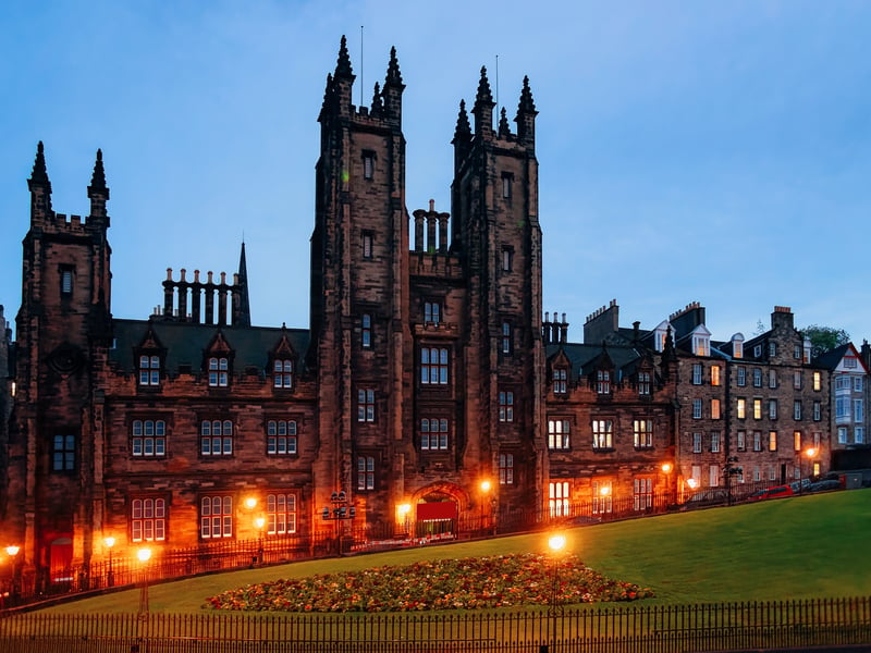 Ranked in second place is the University of Edinburgh, whose campus encompasses a large swathe of the old town. The university has produced some of Scotland’s greatest and most influential people, from Charles Darwin to Alexander Graham Bell.