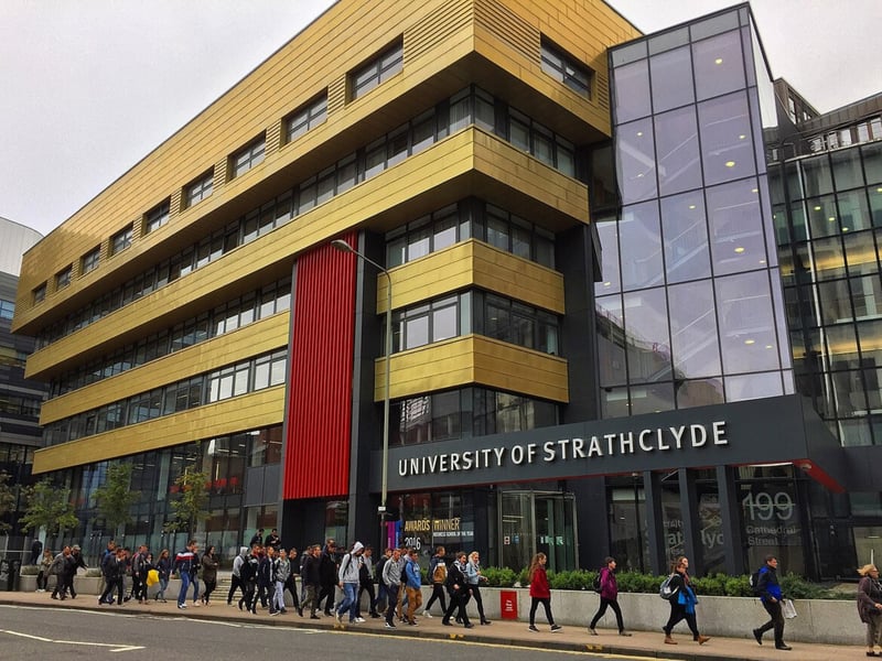 Right behind it’s ancient competitor, we have the University of Strathclyde in fourth place. While it may not have ancient status, it’s still a world-leading technological university that hosts over 23,000 students from over 100 countries.