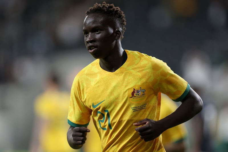 Kuol, who is currently out on loan at FC Volendam, has been included in Australia'a under-23 team for the West Asian Football Federation Under-23 Championships in Saudi Arabia. 