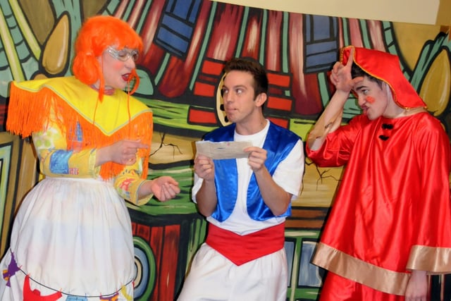 Actors from Starlight Children's Foundation performed Aladdin to the young patients at Sunderland Royal Hospital in 2012.