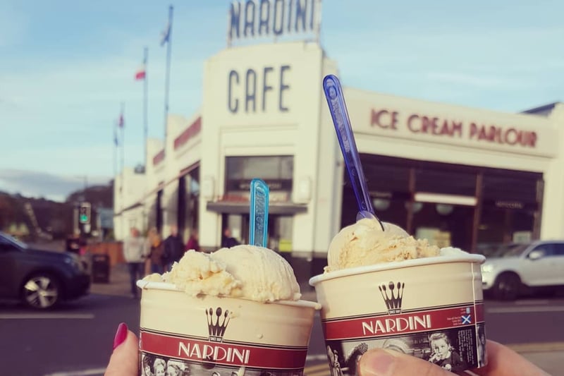 Nardini’s is a west of Scotland institution having been originally opened in 1935. It is synonymous with a trip “doon the watter” making it a must visit in Largs for some of the finest ice cream you might ever sample. 