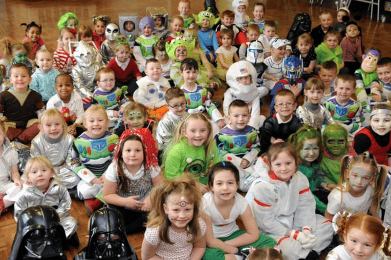 Monkton Infants school pupils have a Space themed day to celebrate World Book Day. Does this bring back memories from 2011? Photo: sg