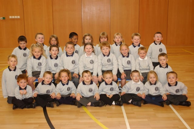 New starters at Grangetown Primary School pictured 19 years ago.