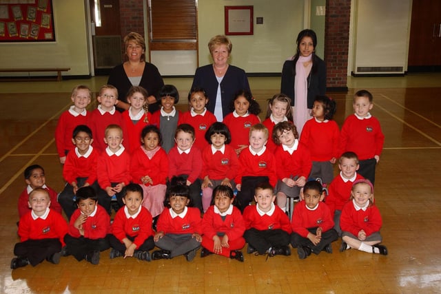 Smart in their new uniforms at Richard Avenue Primary School.