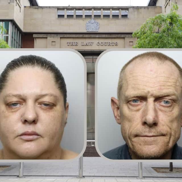 The investigation into Lyanne King, 43, and Sean Thompson, 52, began in December 2021 when officers executed a drugs warrant at Lakeen Road, Intake, Doncaster.