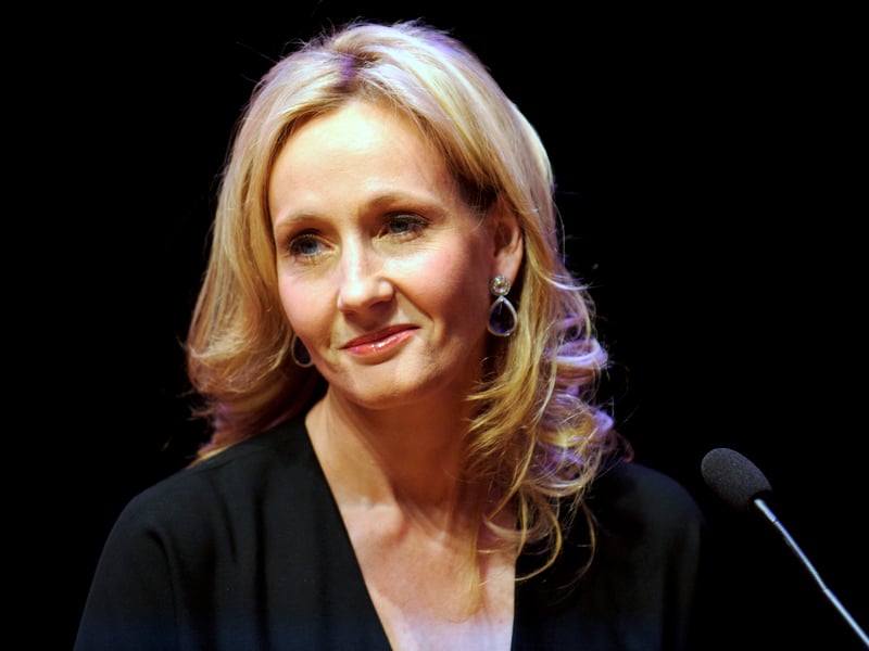 One of the best selling authors ever, JK Rowling is best known for her Harry Potter series.