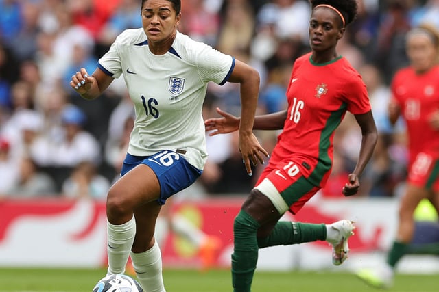 One of England's best performers at the tournament offers a great level of protection for Lucy Bronze on the right hand side of a three.