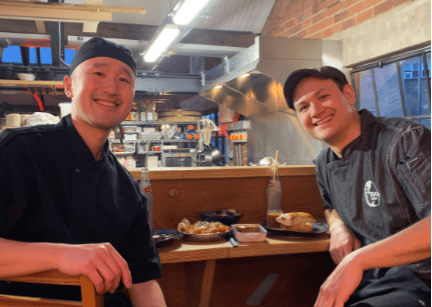 Edo Sushi was set up by Tomo Hasegawa and Michael Simpson-Li 13 years ago.