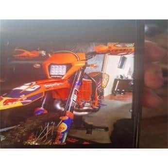 Among items stolen from the home in Carlyle Road was this distinctive orange and blue motorbike. Anyone with information is asked to call South Yorkshire Police on 101, quoting incident number August 6, 2023.