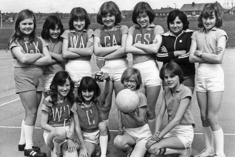 St James Junior School, Hebburn netball team who won the South Tyneside Junior School's Netball League in 1978. Who do you recognise in the photo? Photo: Shields Gazette
