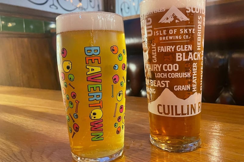 The Griffin is one of Glasgow’s best loved pubs with them having a great range of beers on offer. As well as the likes of Beavertown and Cruzcampo, they also always have seven beers from Skye on tap! 