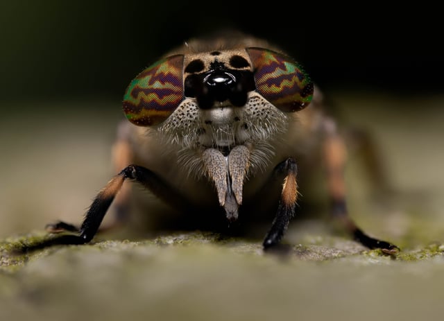 18-year-old Joshua Garbut from Leeds, was named runner up in the ‘Small Word’ category in 2022 awards for this incredible close up of a horsefly. 
