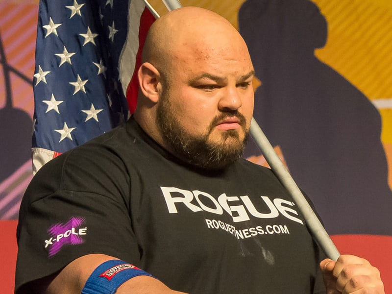 Widely considered one of “the greatest strength athletes of all time”, we have Brian Shaw from Fort Lupton in Colorado. The Sun reports: “Shaw has won the World's Strongest Man competition four times. He is one of only five men to have won four World's Strongest Man competitions.”
