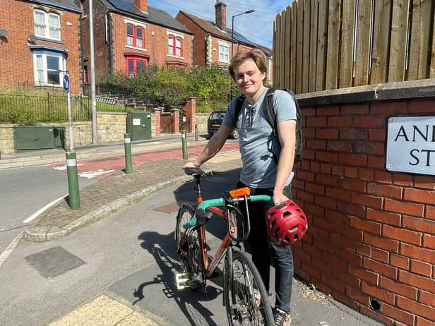 At age 25, Luke Richardson has survived being hit by a car on three occasions while out cycling. Now he wants to raise awareness of the benefits of maintaining safe speed limits.