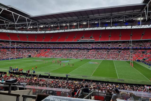 Wembley during the Men’s Challenge Cup Final