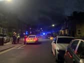 Officers were seen using a police drone during an incident in Crookes last night, Saturday, August 12.
