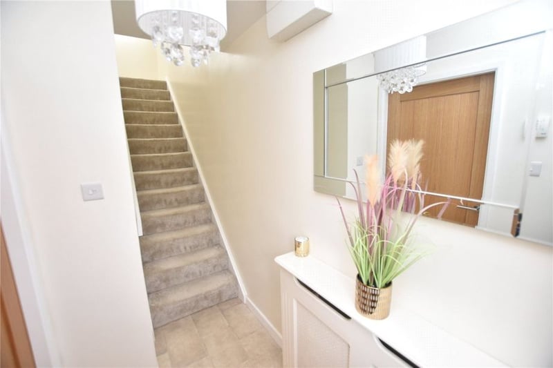 The three bedroom home has been refurbished throughout by its current owner.