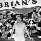 Brian's millinery stall at the old Sheaf Market in Sheffield city centre in August 1985. Photo: Picture Sheffield/Sheffield Newspapers