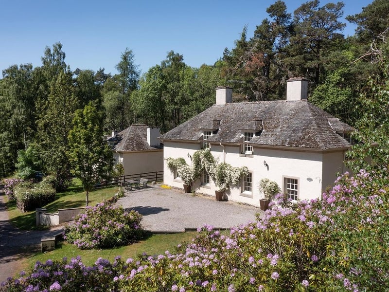 A holiday let secondary accommodation on the estate 