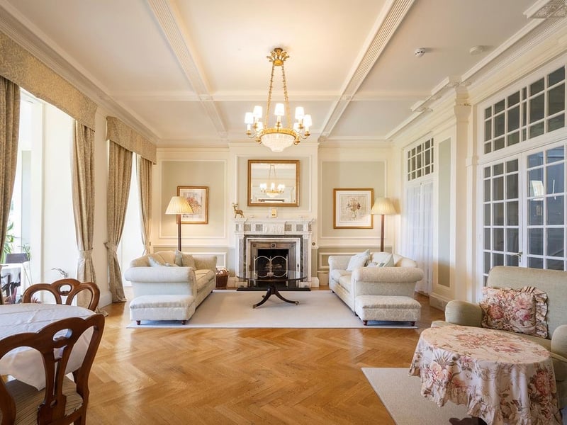 The sitting room on the ground floor
