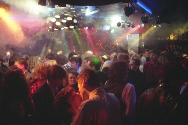 Another Christmas scene. Here's the Park Lane venue looking packed on December 22, 1992.