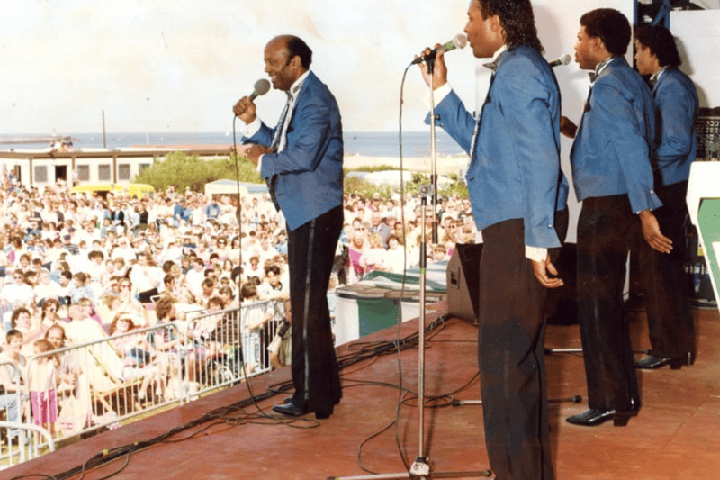 Here's a view of The Drifters performing in 1993. Remember this? Photo: Shields Gazette