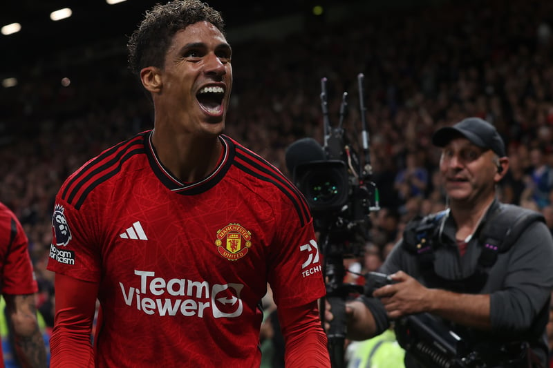 Scored the crucial goal on Monday, just Varane’s second for United.