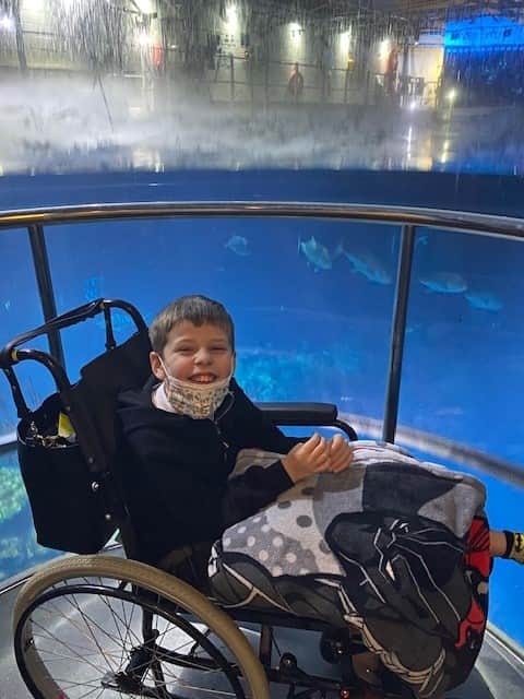 Ronald has hypermobility, meaning his joints have a large range of movement.