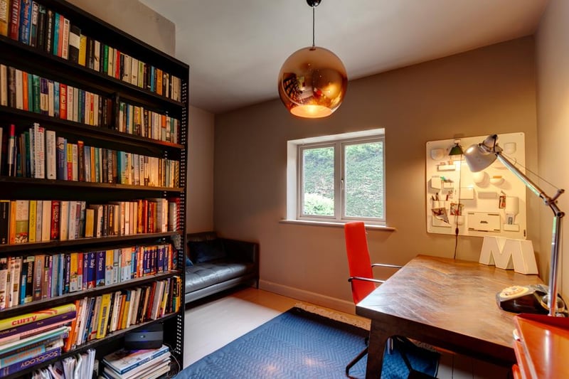 This home office is excellent for those who like to work from home. (Photo courtesy of Blenheim Park Estates)