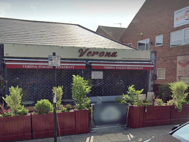 The Italian has a 4.7 rating from 163 reviews. One read: “Good selection of Italian meals, meat, fish and vegetarian/vegan.”