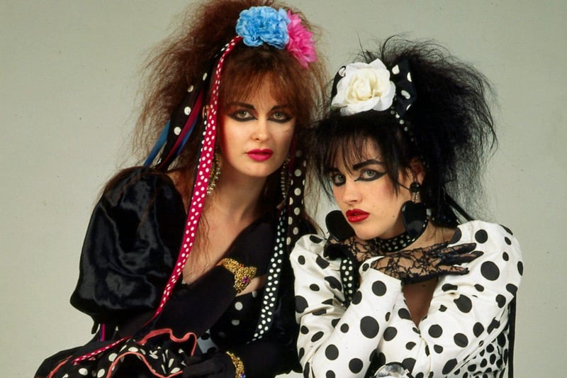 Strawberry Switchblade in July 1983 - Glasgow's original goth band. The band were close friends with Orange Juice, and were huge in Japan, but sadly broke up after the pair moved to London to progress their music careers.
