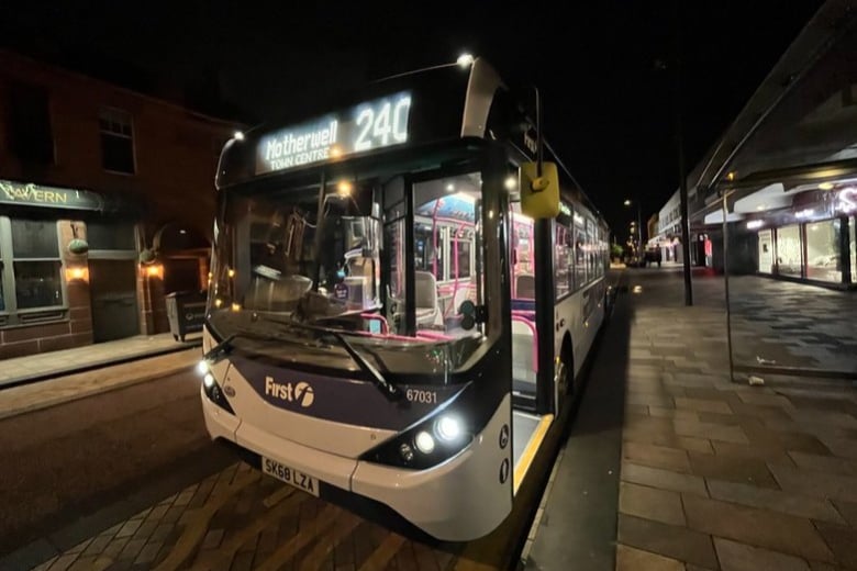 The 240, Overtown to Glasgow, is the joint fifth busiest bus in Glasgow - with an average daily passenger count of 9,000