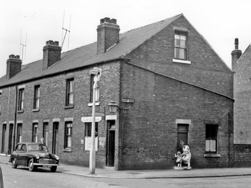 Richard Jow, Fried Fish Dealer, on the corner, at the junction of Beulah Road and Grant Road, Owlerton, Sheffield. Photo: Picture Sheffield/W.H. Rothwell, Estates Surveyor