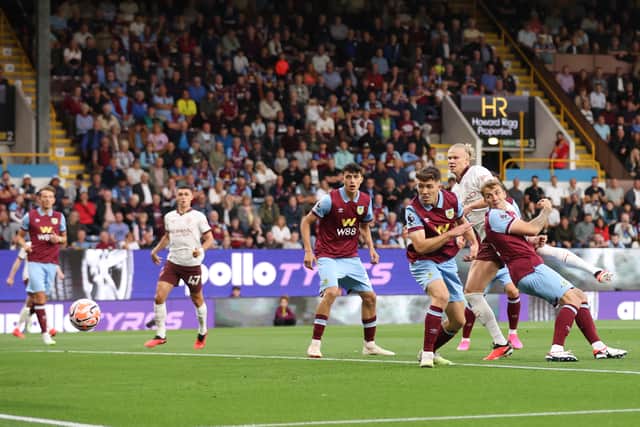 Erling Haaland bagged a brace in his first match of the season (Image: Getty Images)