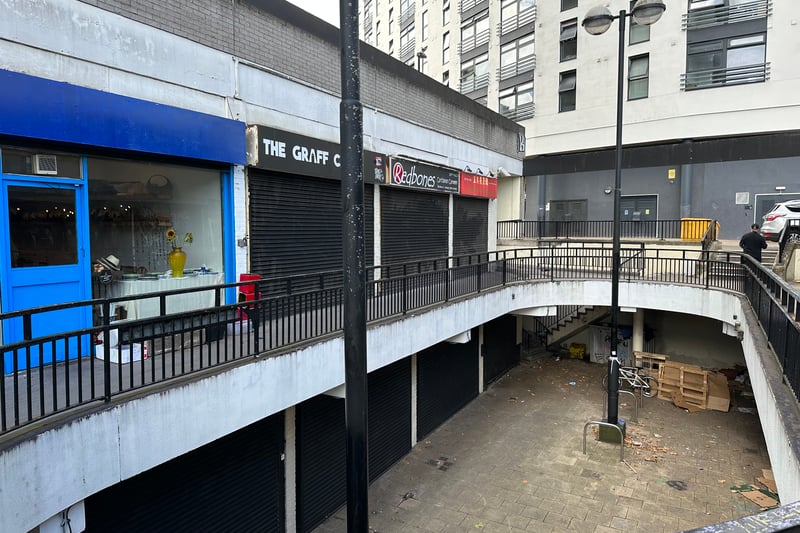 The unit closest is Korean restaurant Sky Kong Kong, while at the end of the line is the Mayflower Chinese Restaurant, the number 12 Chinese out of 68 in Bristol according to TripAdvisor.